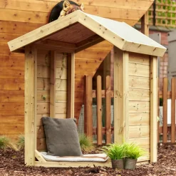 Mini Outdoor Wooden Hut