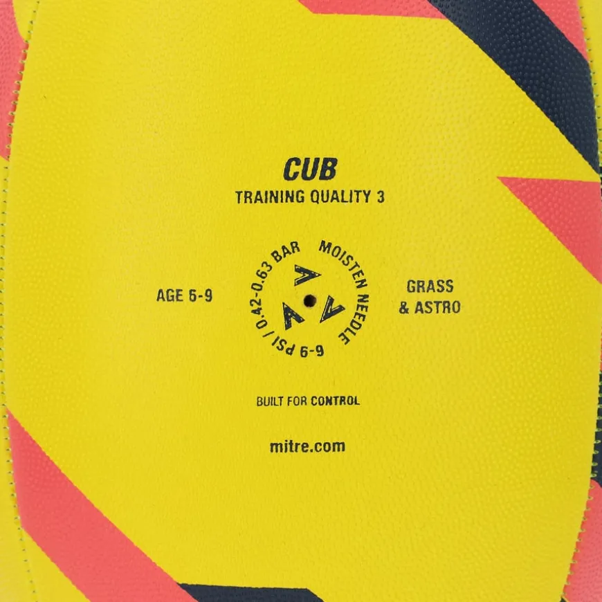 Mitre Cub Soft Feel Rugby Ball Size 3