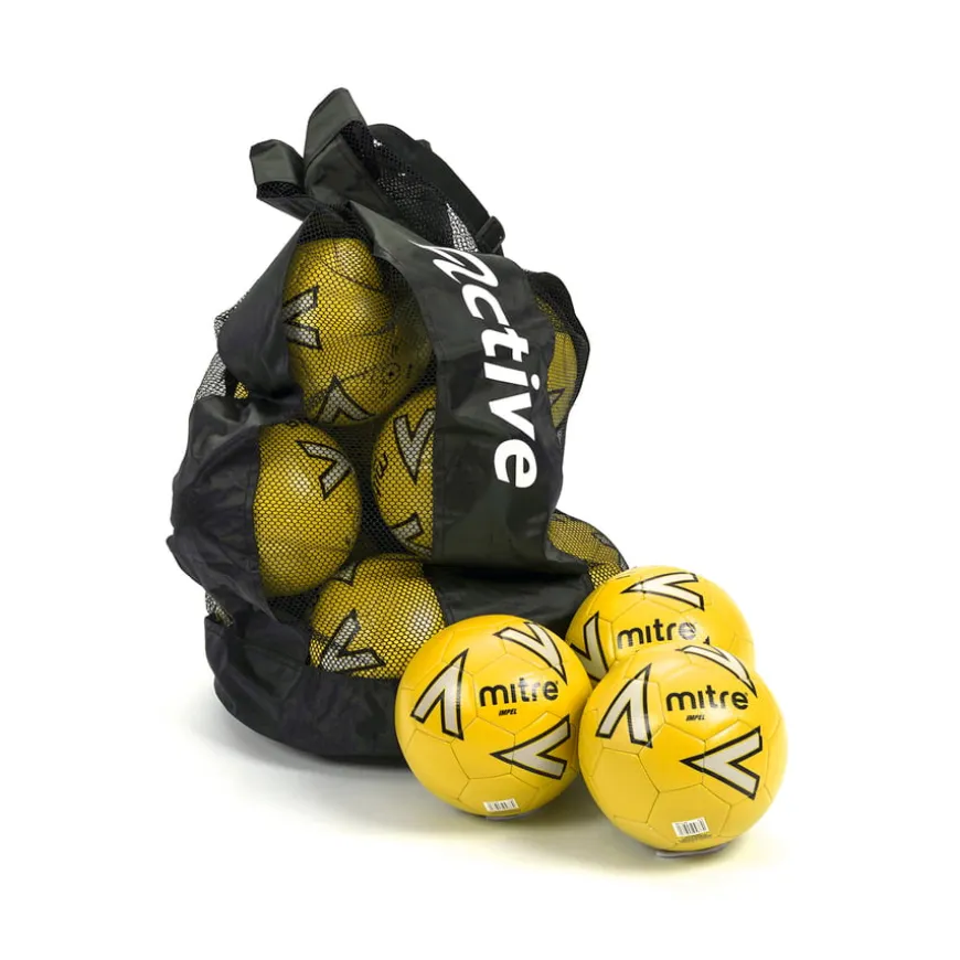Mitre Impel Footballs and Storage Bag 12pk