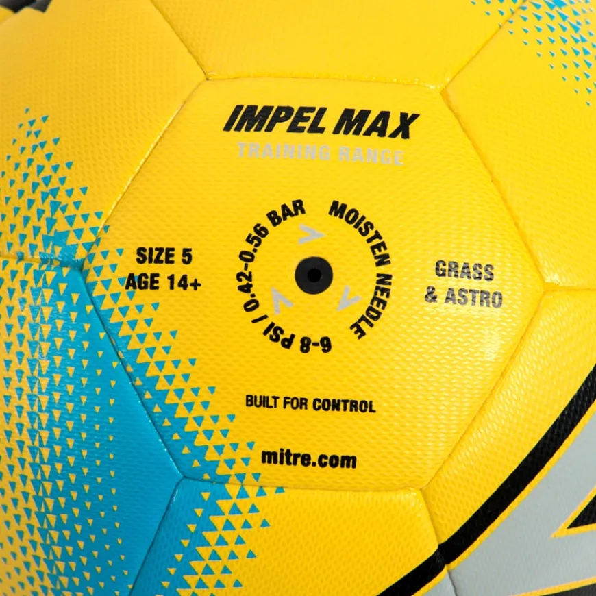 Mitre Size 5 Impel Max Football&Storage Bag 12pk Bundle Deal