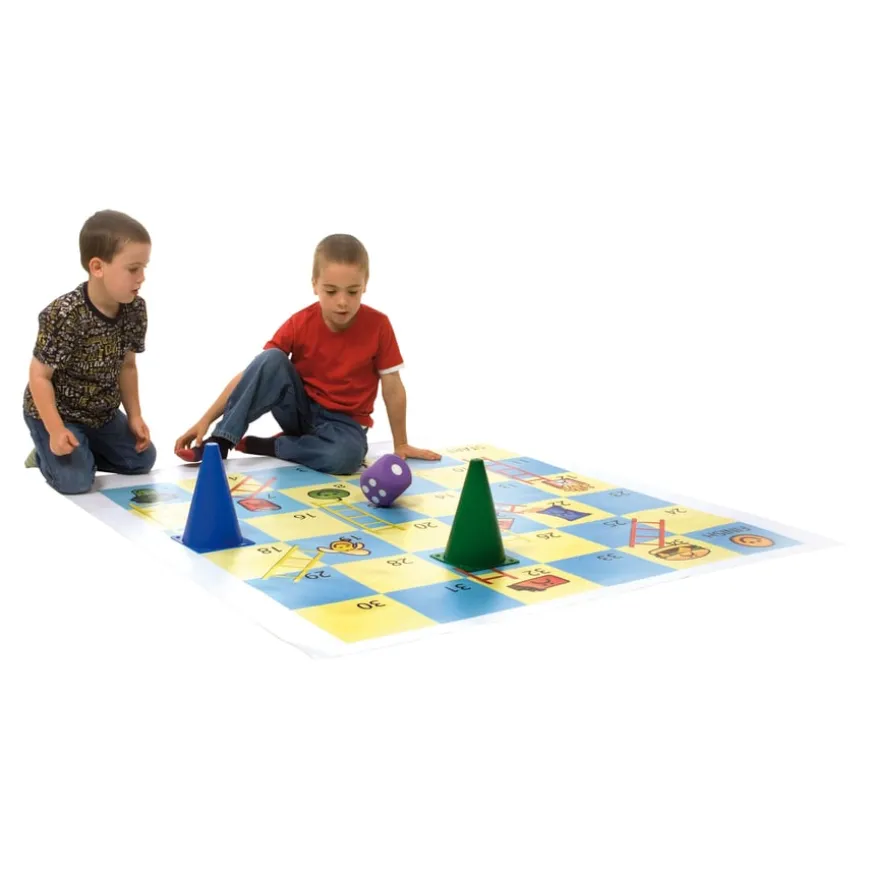 1.5m Large Snakes and Ladders Healthy Eating Game