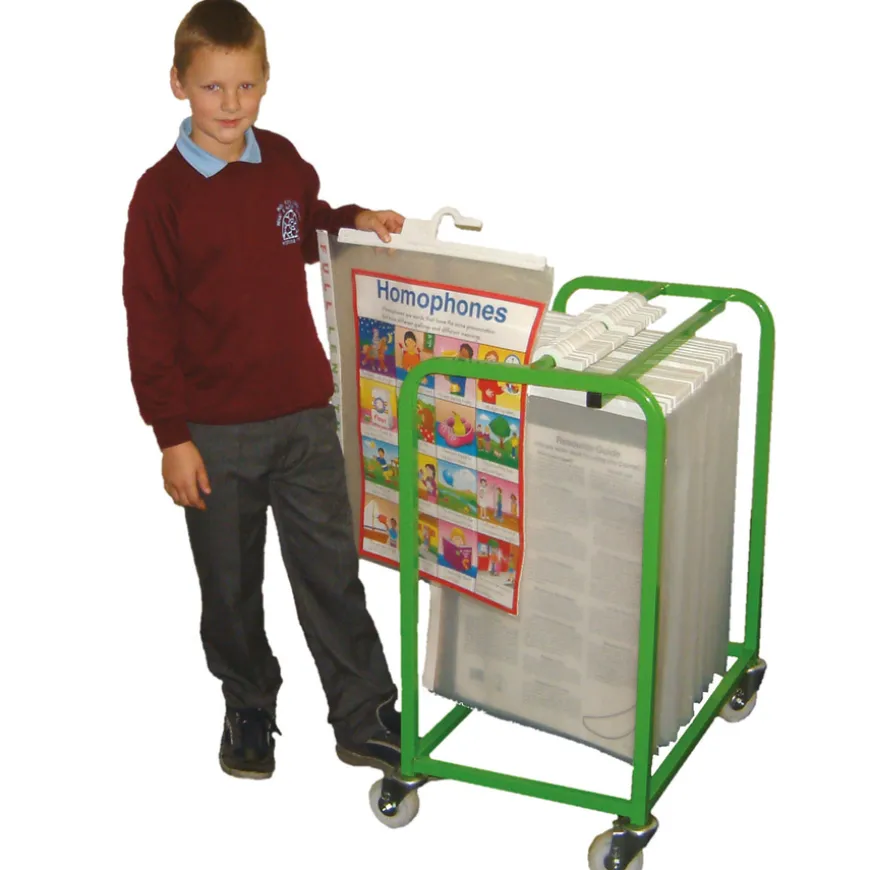 Mobile Big Book Stand H930 x W520 x L800mm