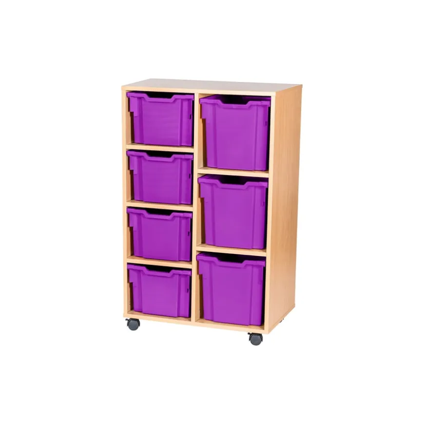 Mobile Double Tray Unit Combination 7