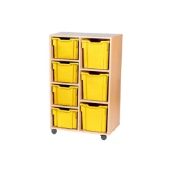 Mobile Double Tray Unit Combination 7
