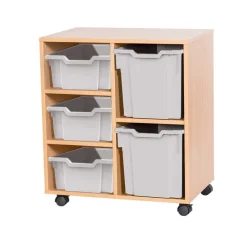 Mobile Double Tray Unit Combination 5