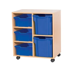 Mobile Double Tray Unit Combination 5