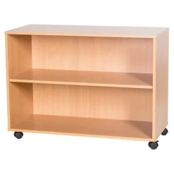 Mobile Open Storage Unit Single Shelf