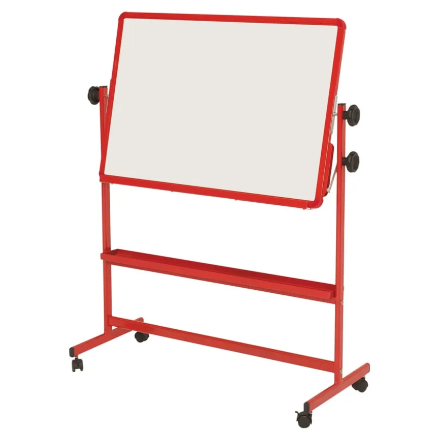 Mobile Tilt 'N' Teach Whiteboard With Stand
