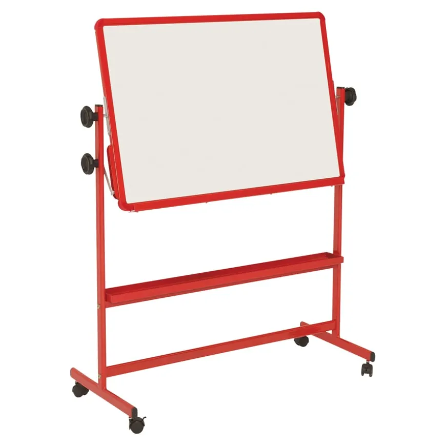 Mobile Tilt 'N' Teach Whiteboard With Stand