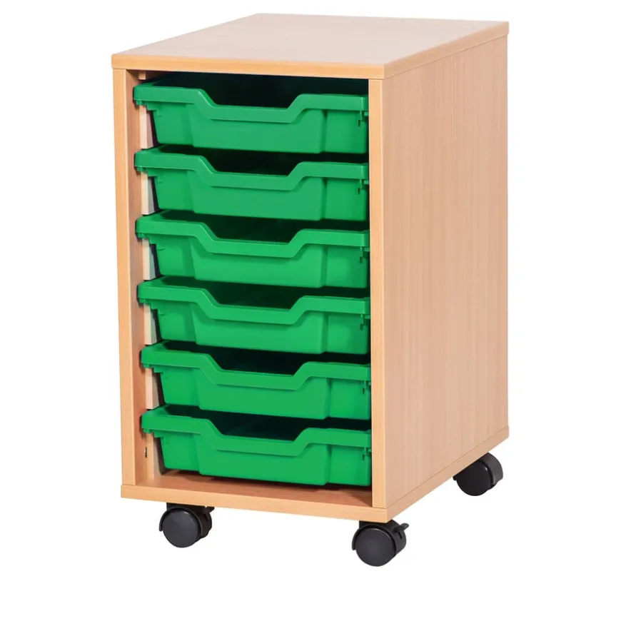 Mobile Tray Storage Unit 6 Trays