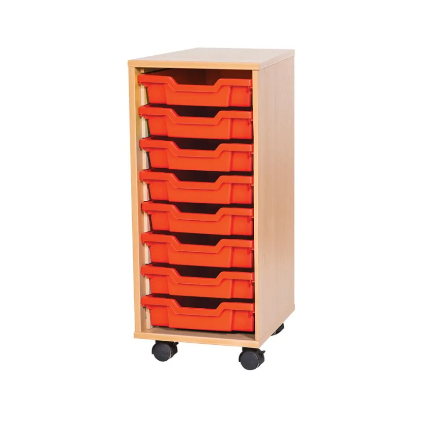 Mobile Tray Storage Unit 8 Trays