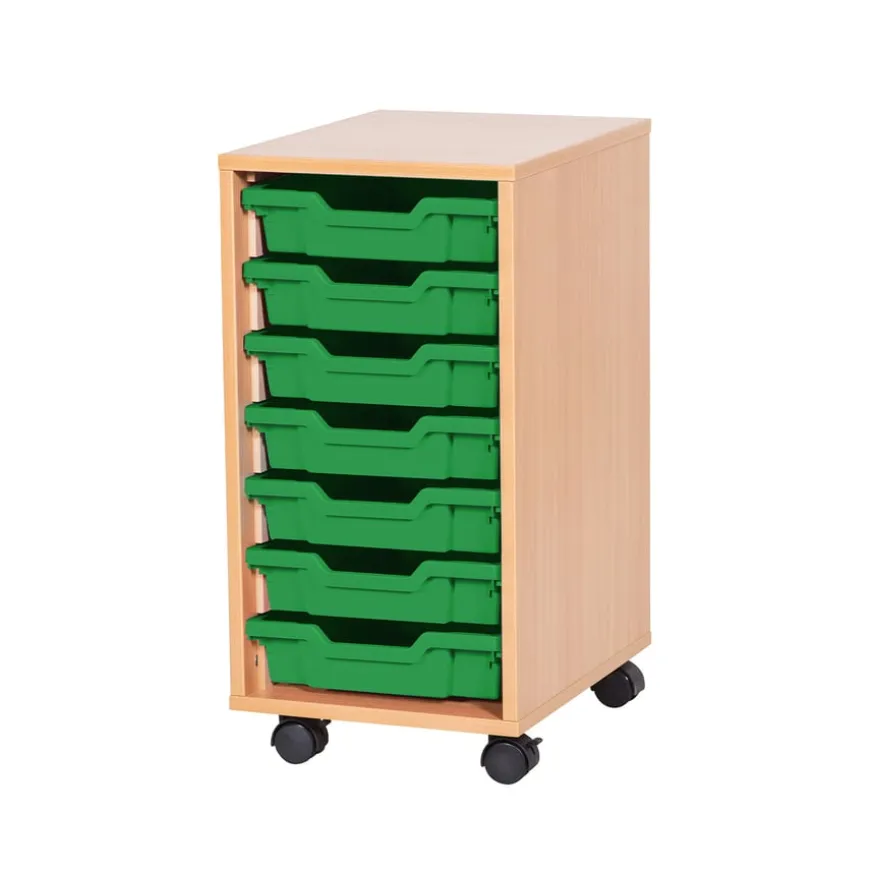 Mobile Tray Storage Unit 7 Trays