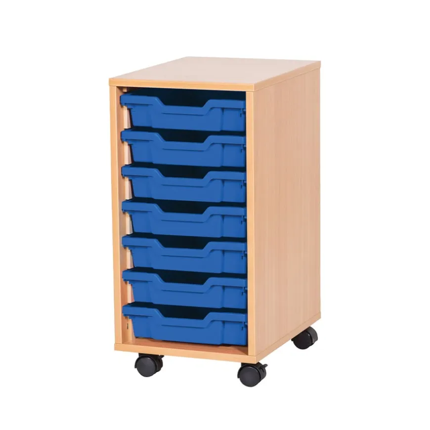 Mobile Tray Storage Unit 7 Trays