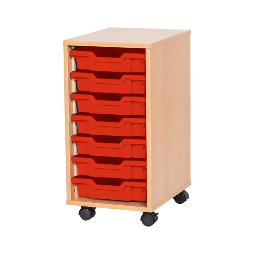Mobile Tray Storage Unit 7 Trays