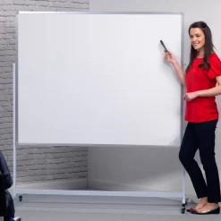 Mobile Whiteboard Non-Magnetic