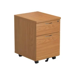 Mobile Wooden Desk Pedestals