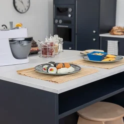 Modern Living Breakfast Bar Island Navy