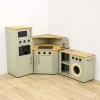 Modern Living Corner Packaway Kitchen Sage