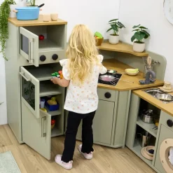Modern Living Corner Packaway Kitchen Sage