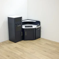 Modern Living Corner Packaway Kitchen Navy