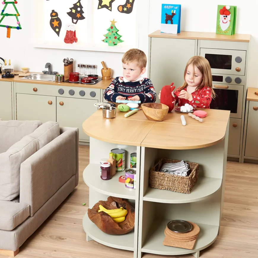 Modern Living Kitchen Corner Unit Sage