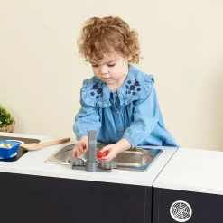 Modern Living Toddler Kitchen Set Navy 5 Piece
