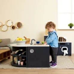 Modern Living Toddler Kitchen Set Navy 5 Piece