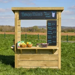 Modern Outdoor Role Play Wooden Kiosk