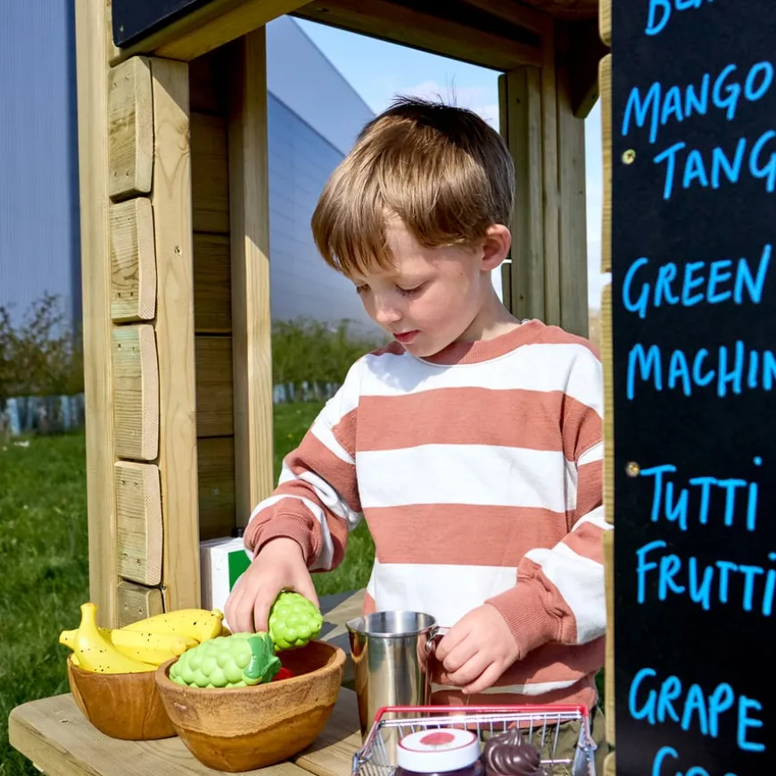 Modern Outdoor Role Play Wooden Kiosk