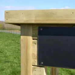 Modern Outdoor Role Play Wooden Kiosk
