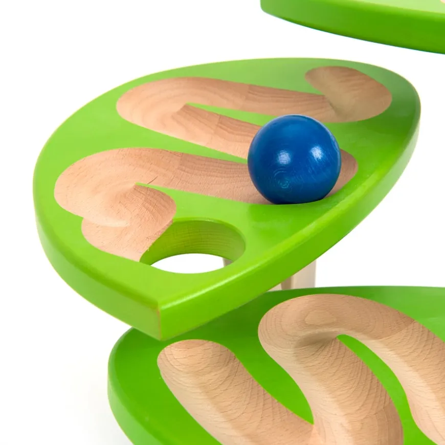 Modular Wooden Ball Run