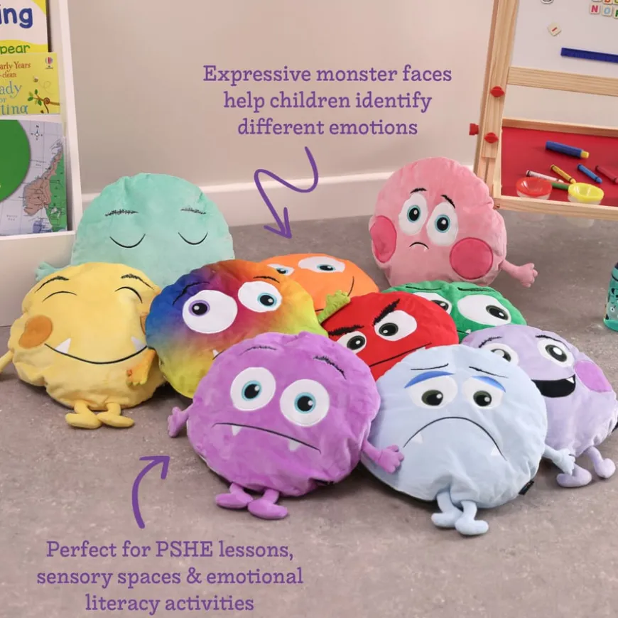 Monster Emotions Cushions 10pk