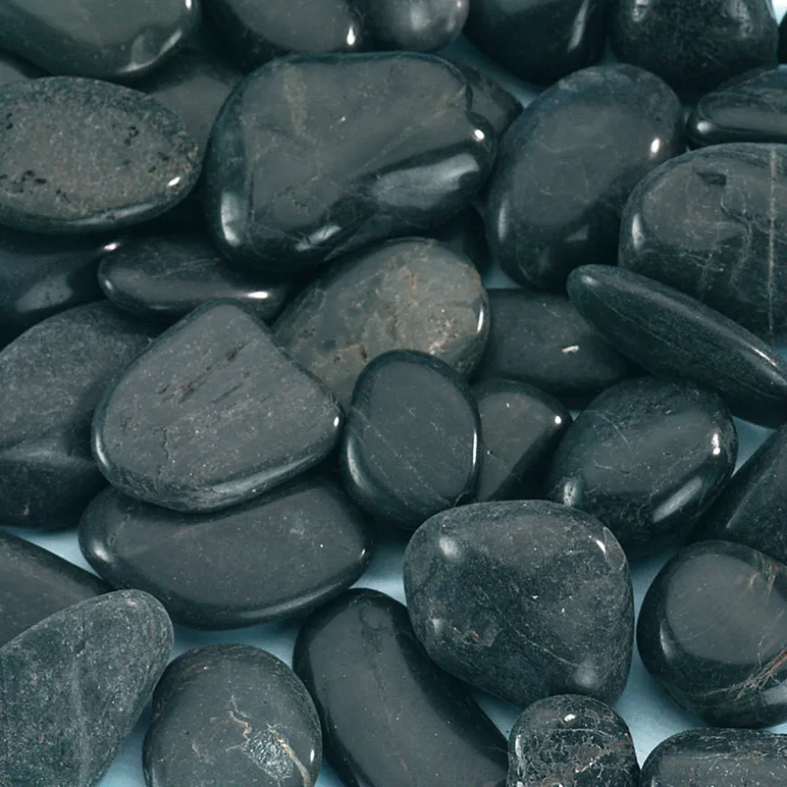 Moonstone Black Pebbles 1kg