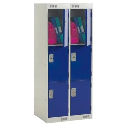 Moresecure School Cam Lock Locker Nest of 2