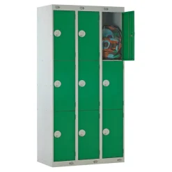Moresecure School Lockers 300mm Nest of 3