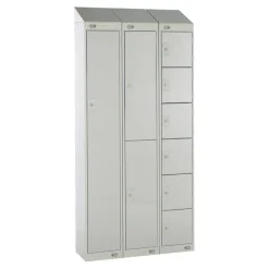 Moresecure School Lockers 300mm Nest of 2