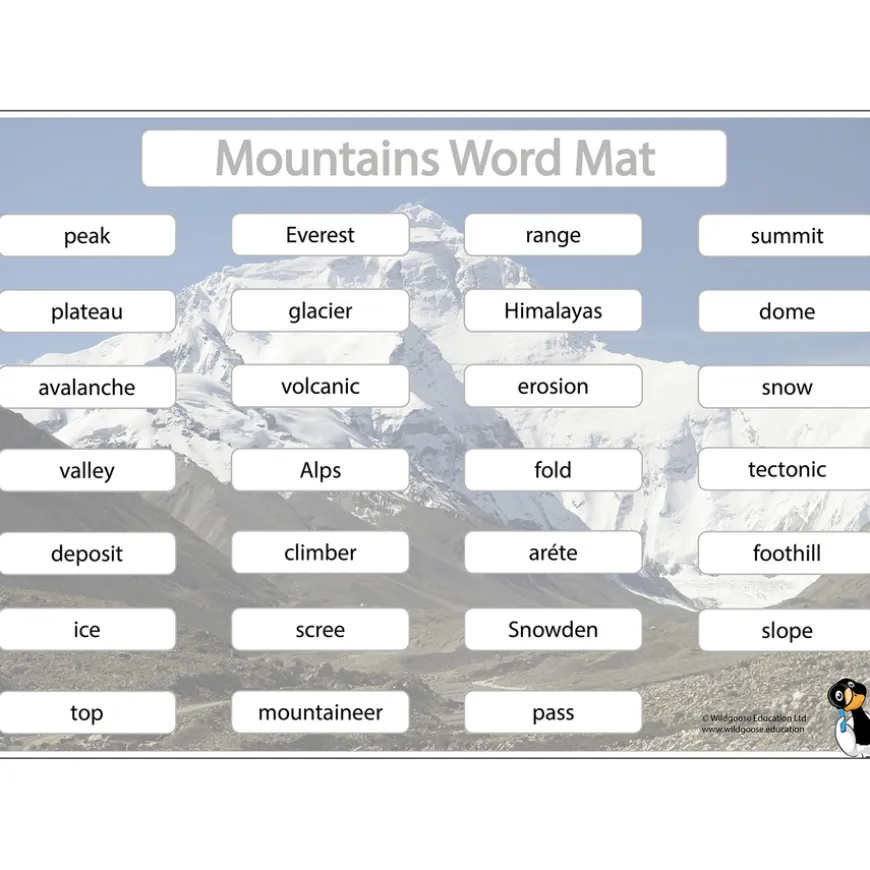 Mountains Curriculum 18pk