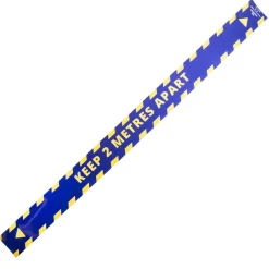 2M Social Distancing Strip Floor Stickers 5pk