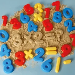 Multi Coloured Numbers and Symbols Moulds 24pcs