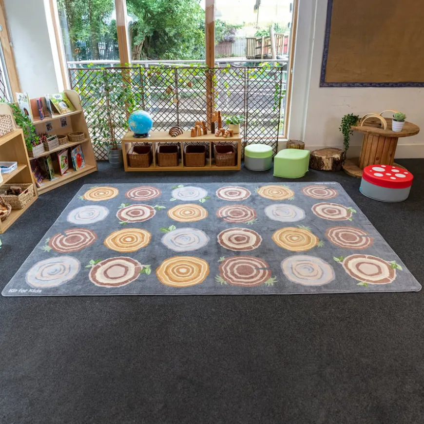 Natural World Tree Stump Placement Carpet