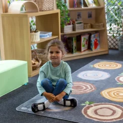 Natural World Tree Stump Placement Carpet