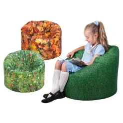 Nature Printed Children's Bean Bag