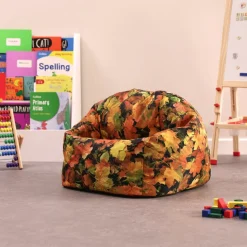 Nature Printed Children's Bean Bag