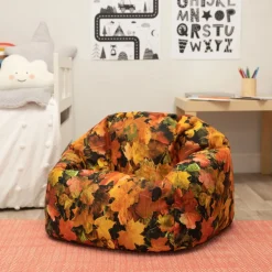 Nature Printed Children's Bean Bag