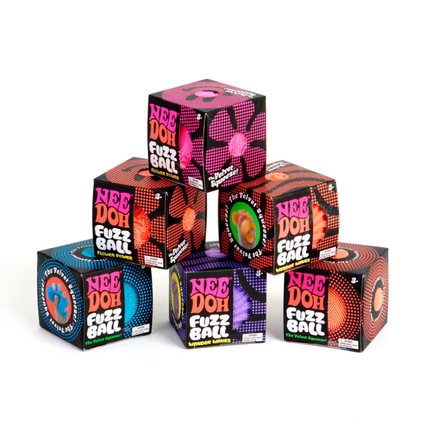 NeeDoh Fuzz Ball Fidgets 6pk