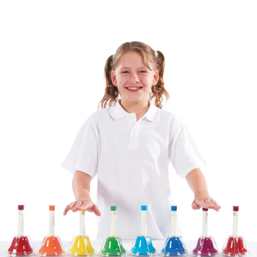 8 Note Diatonic Hand Bells Set
