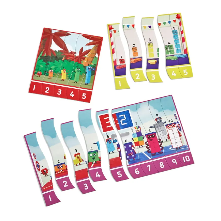 Numberblocks Sequencing Puzzle Set