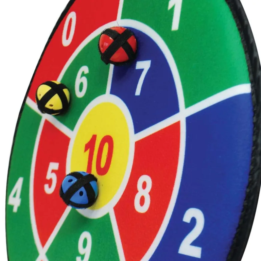 Number Dartboards Adhesive Balls and Targets 3pk