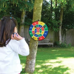 Number Dartboards Adhesive Balls and Targets 3pk