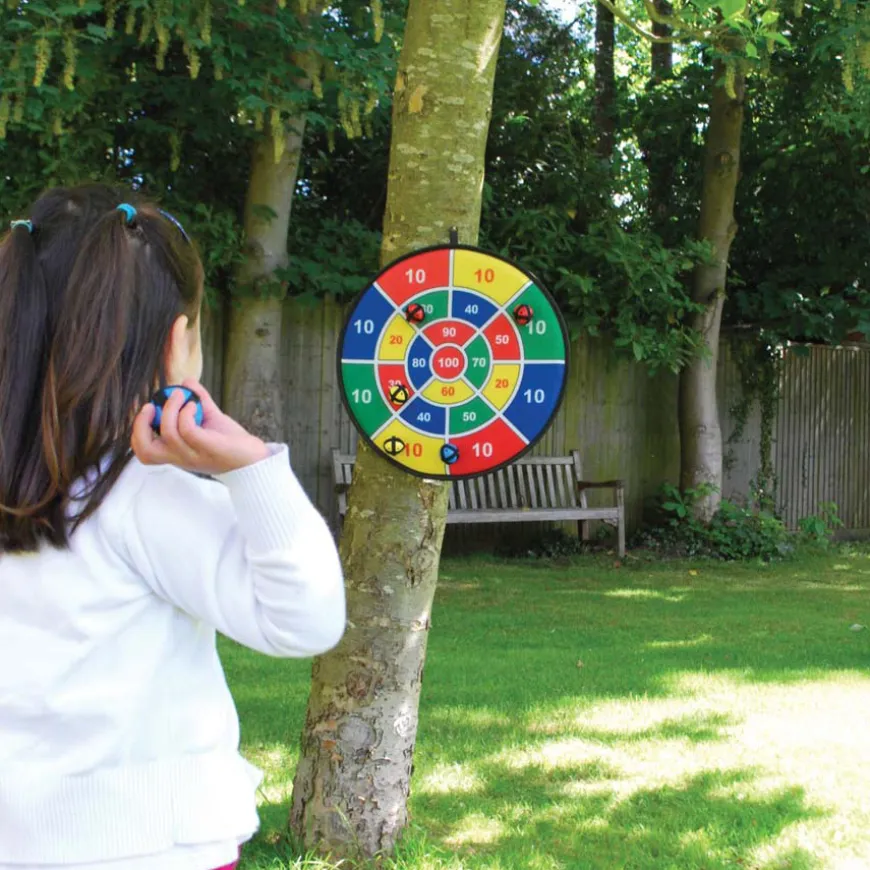 Number Dartboards Adhesive Balls and Targets 3pk